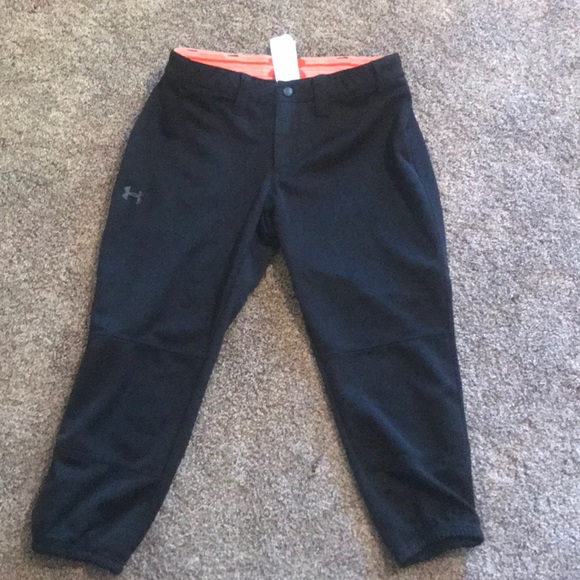 Under Armour Pants - Under Armour Softball pants black